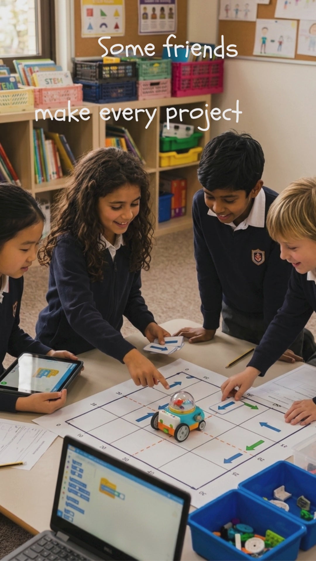 How the My School Friends friendship book works: children pass it to school friends to fill in and return.