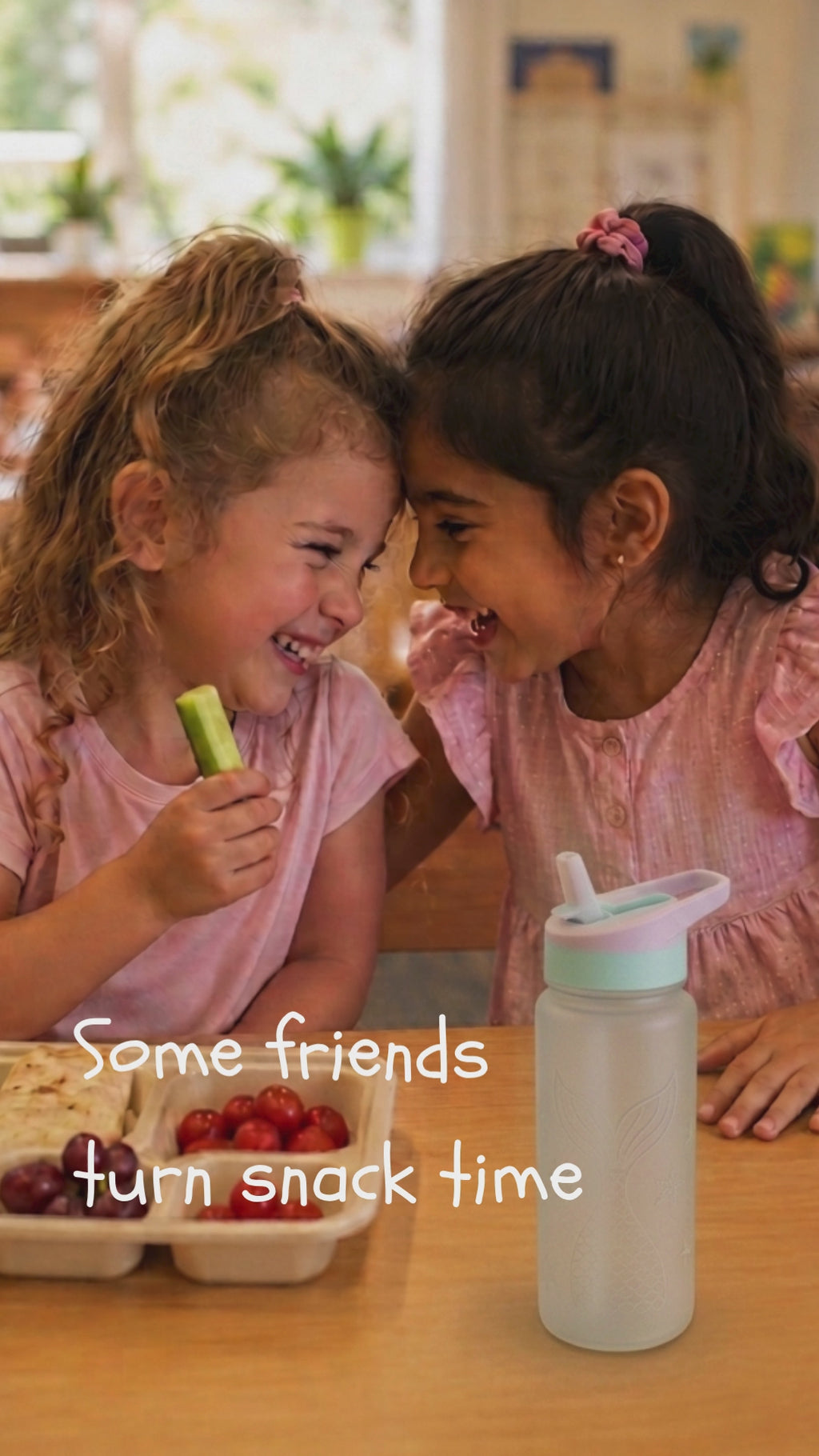How the Singing with Mermaids friendship book works: children pass it to friends to fill in and return.